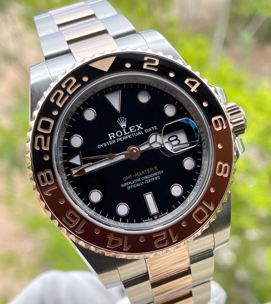 Rolex ROOTBEER 126711CHNR GMT Master II {ROLEX CERTIFIED PRE-OWNED